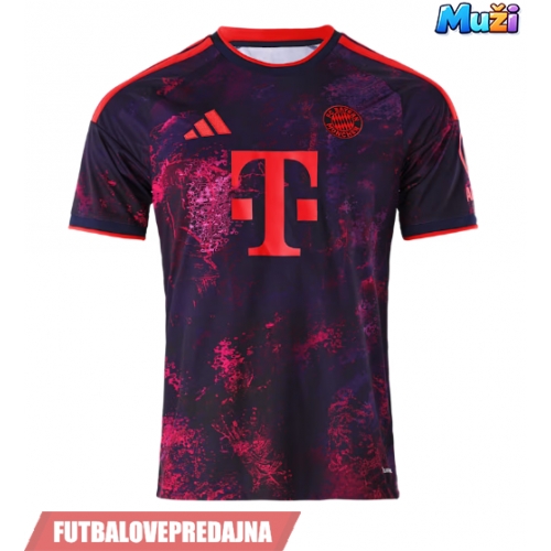 Lacne Muži Futbalové dres Bayern Munich Michael Olise #17 2026-27 Krátky Rukáv - Tretina